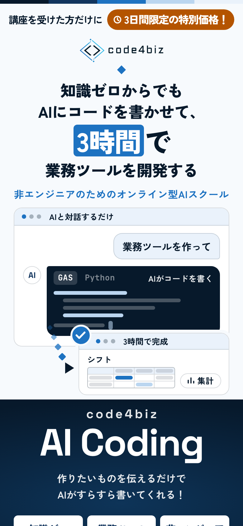 階調を締める